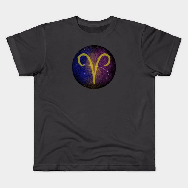 Aries Kids T-Shirt by Epyonator